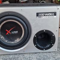 amplificatore e subwoofer