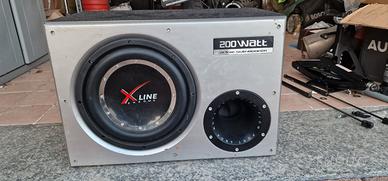 amplificatore e subwoofer