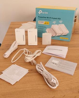 Powerline Wi-Fi TP-Link AV600 - Kit 2 ripetitori