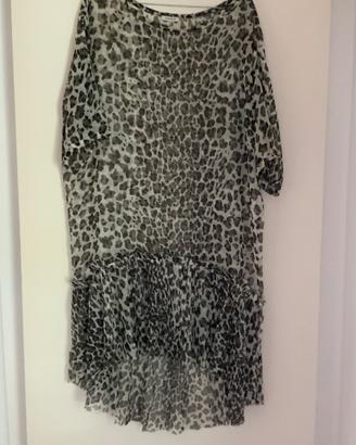 Vestito fantasia leopardata