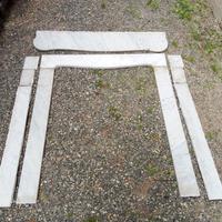 caminetto in marmo d' epoca