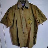 Camicia verde militare a maniche corte - Taglia M