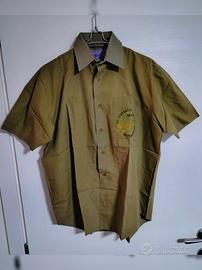 Camicia verde militare a maniche corte - Taglia M