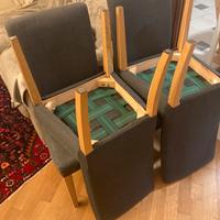 4 sedie Ikea+fodere ricambio