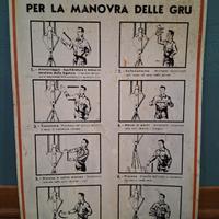 cartello segnali per la gru