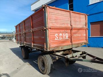 rimorchio agricolo Scir ribaltabile trilaterale
