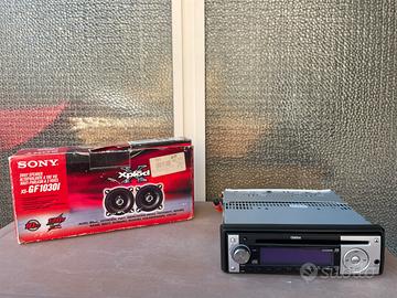 Autoradio Clarion con Casse Sony per Auto