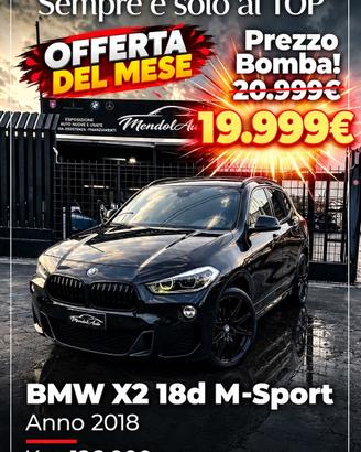 Bmw X2 sDrive18d Msport