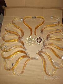 vele per bracci lampadario in cristallo 