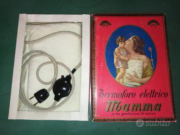 Termoforo elettrico sanitario vintage "Mamma"