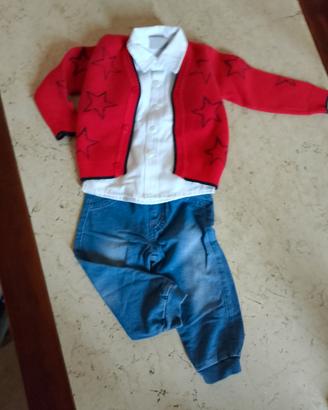 completo bambino 9/12 mesi