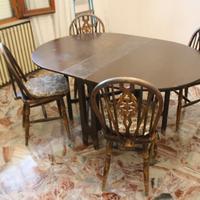 Tavolo allungabile inglese anni 70\80