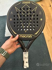 Racchetta Padel Macron Leonidas Gold
