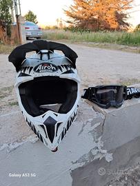 casco moto enduro o cross