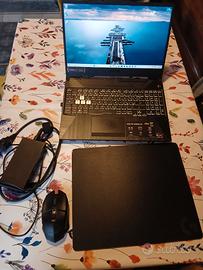 Notebook ASUS TUF A15; Ryzen 7, RTX 3050, 16GB RAM