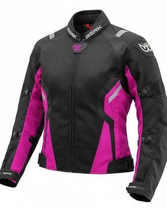 Giubbotto moto estivo da donna berik