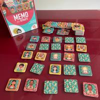 Gioco memo dei ritratti