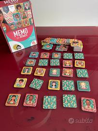 Gioco memo dei ritratti