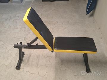 Panca palestra compatta