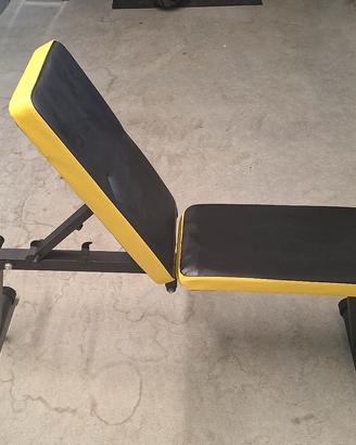 Panca palestra compatta