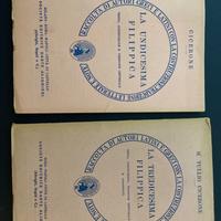 Filippiche di Cicerone libro 11 e 13 vintage 