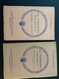 Filippiche di Cicerone libro 11 e 13 vintage 