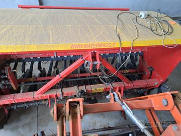 Seminatrice grano soia e semi minuti