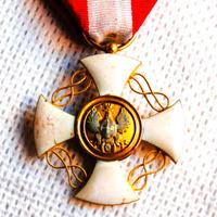Croce variante precoce Ordine Corona d'Italia ORO