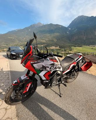 MORINI X CAPE depo a2 incidentata