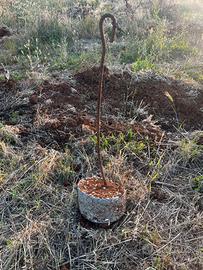 Tiranti in cemento per vigna