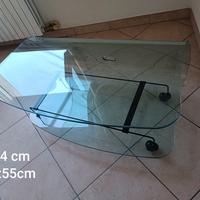 porta TV cristallo mod.Kelos