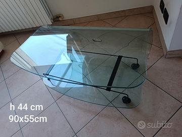 porta TV cristallo mod.Kelos