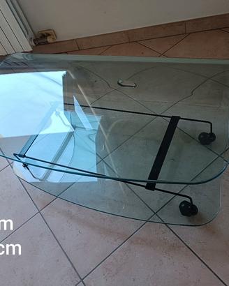 porta TV cristallo mod.Kelos