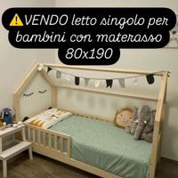 Letto bambini capanna