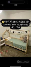 Letto bambini capanna