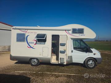 XGO DYNAMIC 21 RIMOR camper 6 posti su Ford Transi