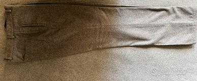 Pantalone grigio in lana