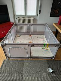 Box Bambini 150x150 + Tappeto Gattonamento 