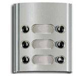 Modulo con 6 tasti grigio luce