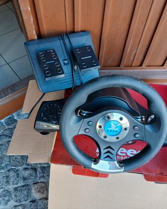 volante con pedaliera