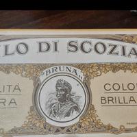 30 matassine di filo di scozia Bruna beige
