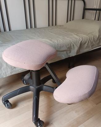 Sedia Ergonomica con Inginocchiatoio e rotelle