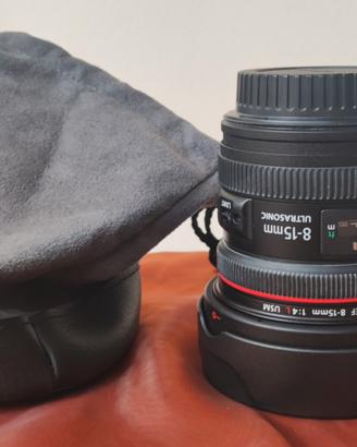 obbiettivo fisheye 8-15 f 4