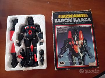 Micronauta Baron Karza con scatola del 1978