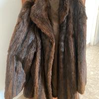 Pelliccia vera pelle visone femmina