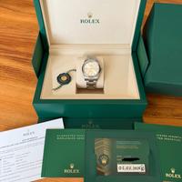 ROLEX Oyster Perpetual 34 – Argento - FULL SET