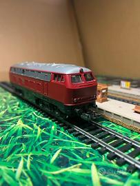 locomotiva DB V-160-011 rossa Lima