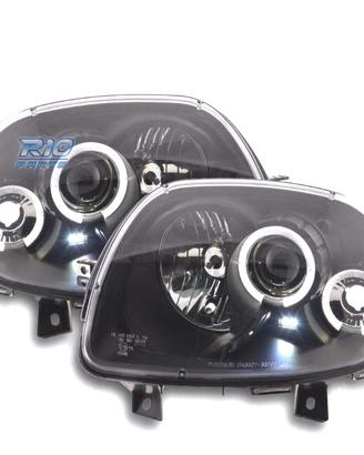 FARI PER RENAULT CLIO 98-01 ANGEL EYES FONDO NERO