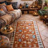 Tappeto kilim arredamento etnico-boho 