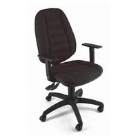 Poltrone Ergonomiche in Tessuto Nero